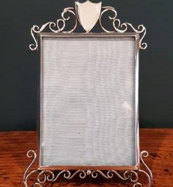 Superb Antique Silver Photo Frame 