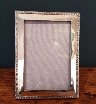 Antique George V Period Silver Photo Frame