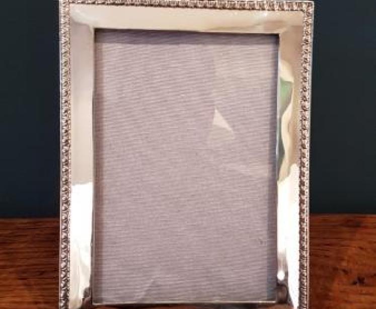 Antique George V Period Silver Photo Frame - Image 1