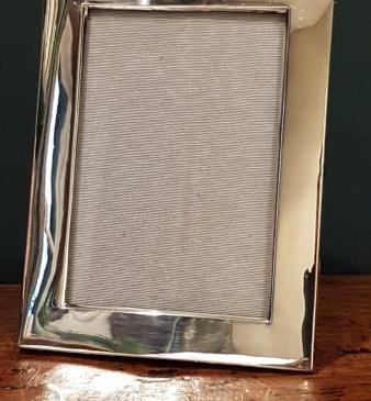 Antique Silver Arched Top Photo Frame