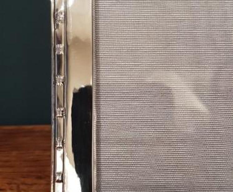 Stylish George V Silver Photo Frame - Image 7