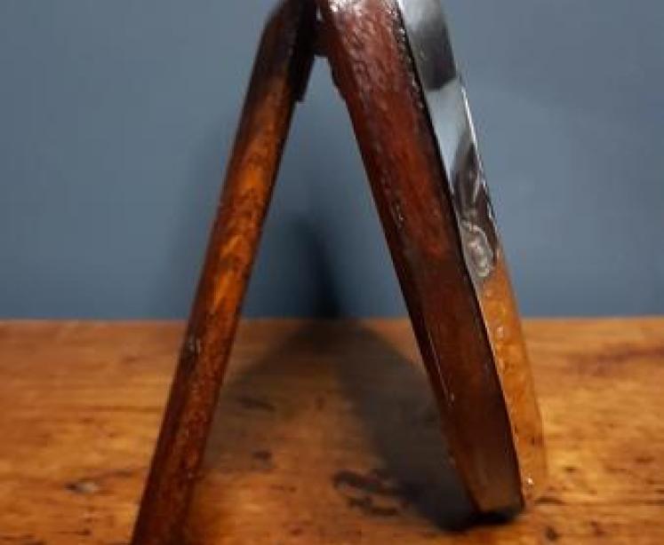 Late Victorian Silver Heart Shaped Photo Frame - Image 3