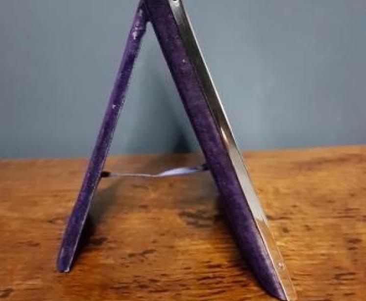 Edwardian Silver Photo Frame by Elkington  - Image 5