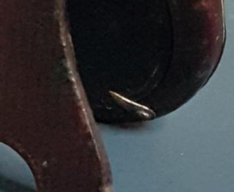 Small Antique Oval Silver Photo Frame - Image 6