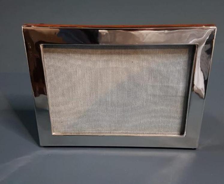 Antique George V Period Silver Photo Frame  - Image 2