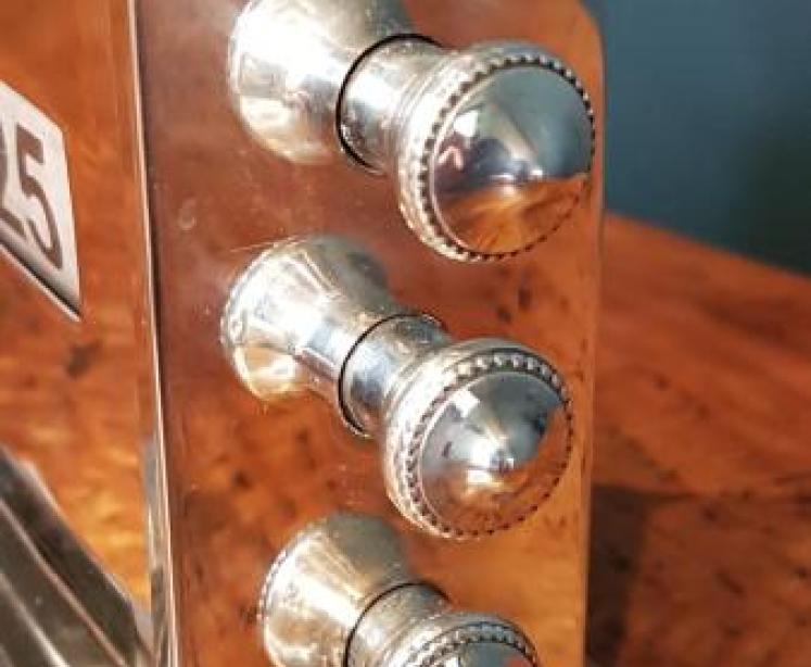 Rare Antique Solid Silver Perpetual Desk Calendar - Image 6