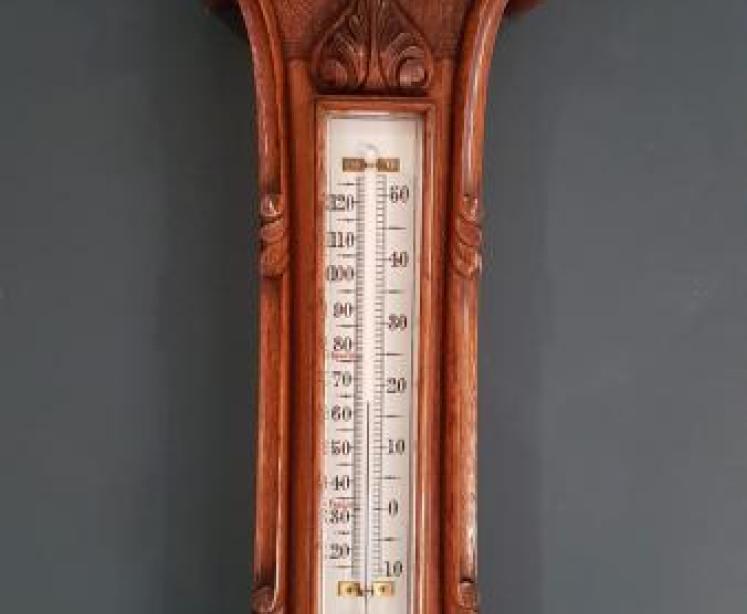 Outstanding Quality Antique Negretti and Zambra Barometer - Image 3