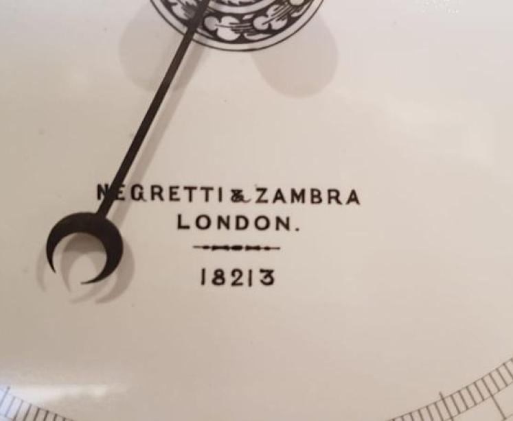 Outstanding Quality Antique Negretti and Zambra Barometer - Image 6