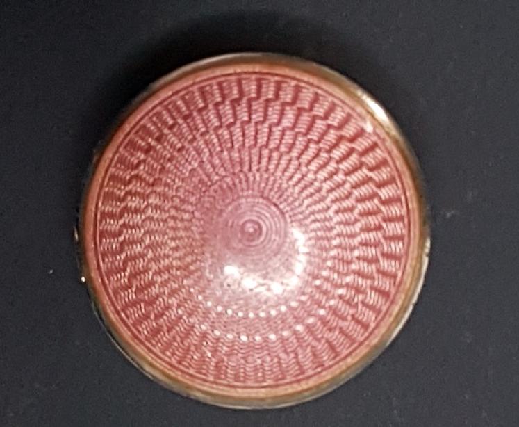 Silver and Enamel Pill Box - Image 2