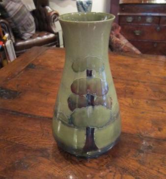 Early Moorcroft Hazeldene Shaped Vase