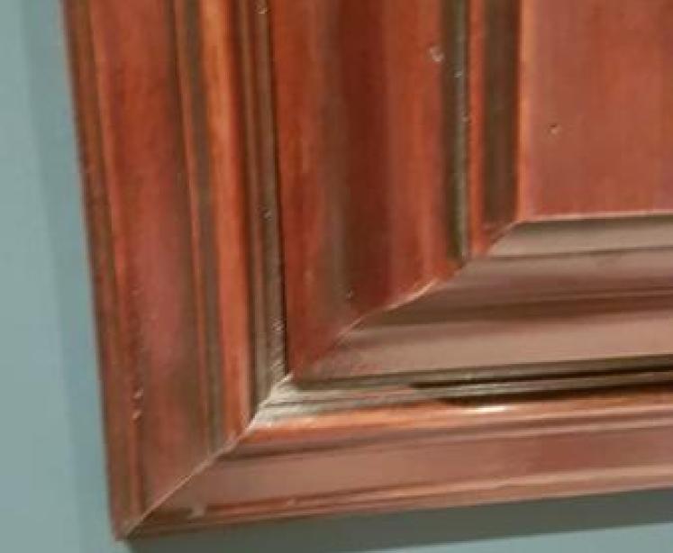 Late Victorian Hall Mirror With Barometer - Image 4