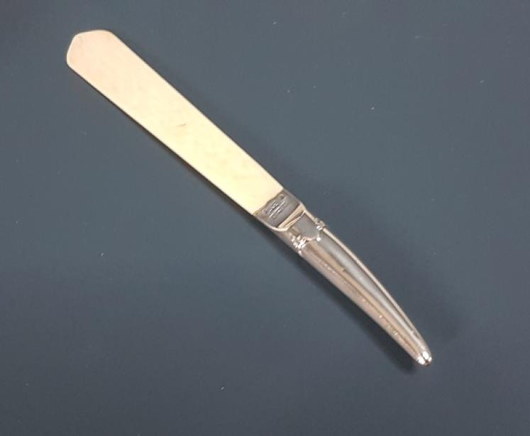 Victorian Silver And Bone Page Turner - Image 2