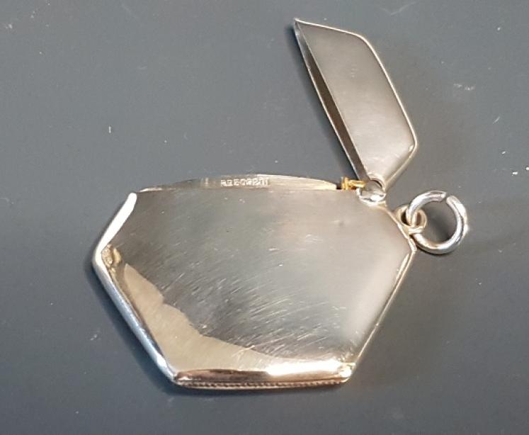 Sampson Morden Silver Hexagonal Vesta Case - Image 5