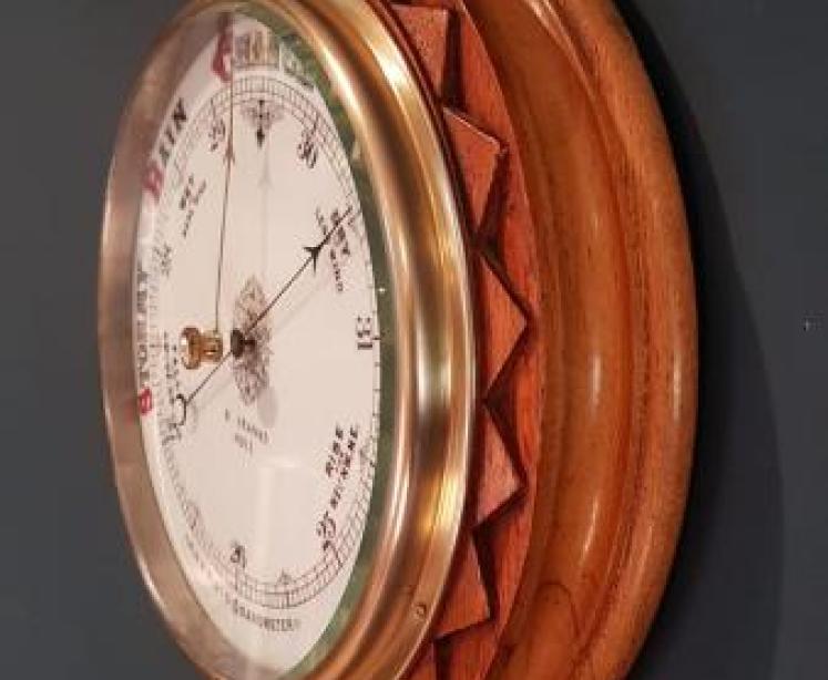 Superb Antique Ben Franks Hull Barometer - Image 2