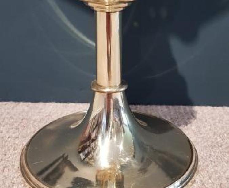 Superb Large Pair of Adjustable Church Candelabra  - Image 7