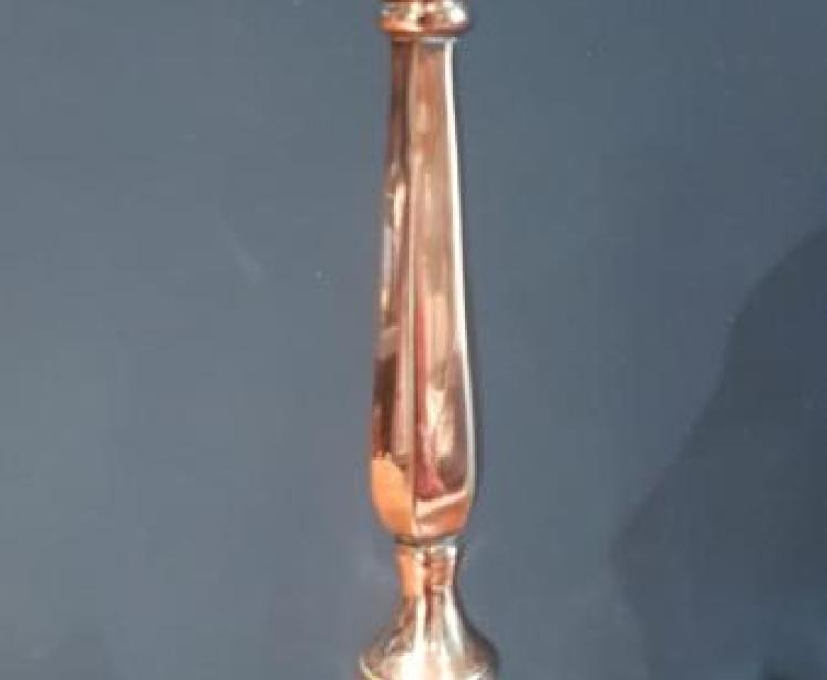 Pair of Superior Quality Victorian Cast Brass Candlesticks - Image 4