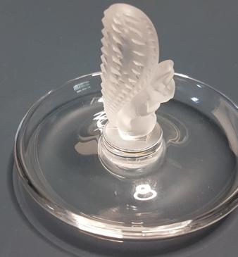 Lalique Squirrel Pin Tray