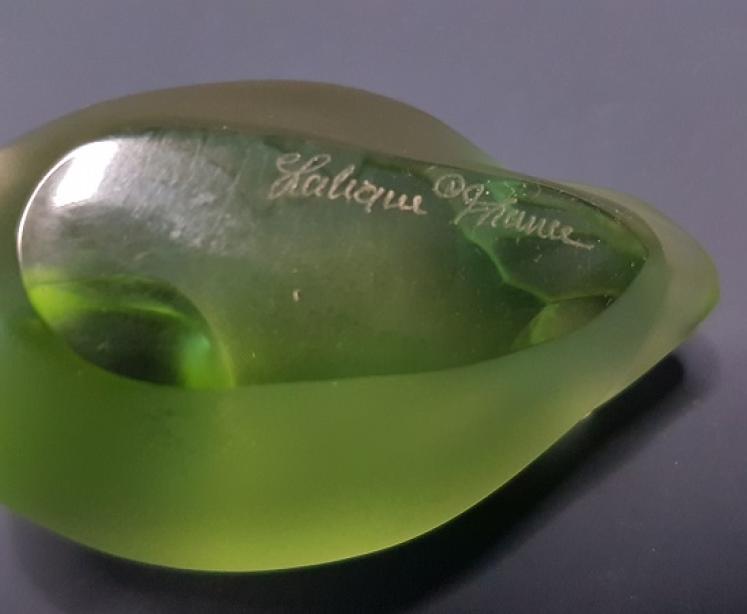 Lalique Green Sitting Duck - Image 6