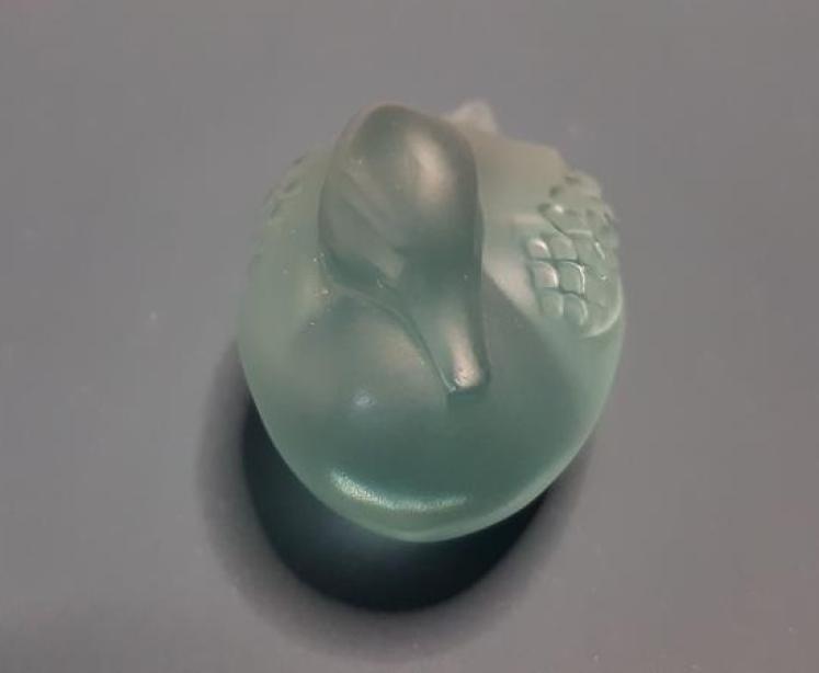 Lalique Blue Sitting Duck - Image 2