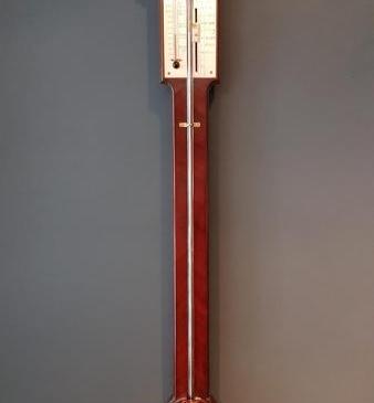 Fine George III Mahogany Stick Barometer