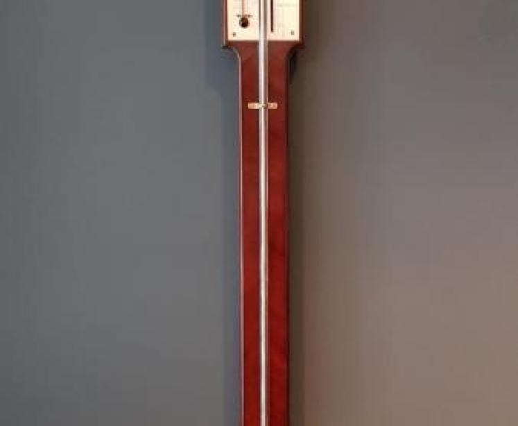 Fine George III Mahogany Stick Barometer - Image 1