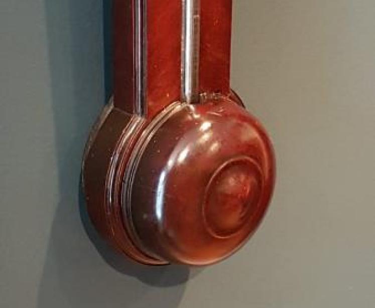 Fine George III Mahogany Stick Barometer - Image 7