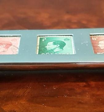 Victorian Silver Triple Stamp Box