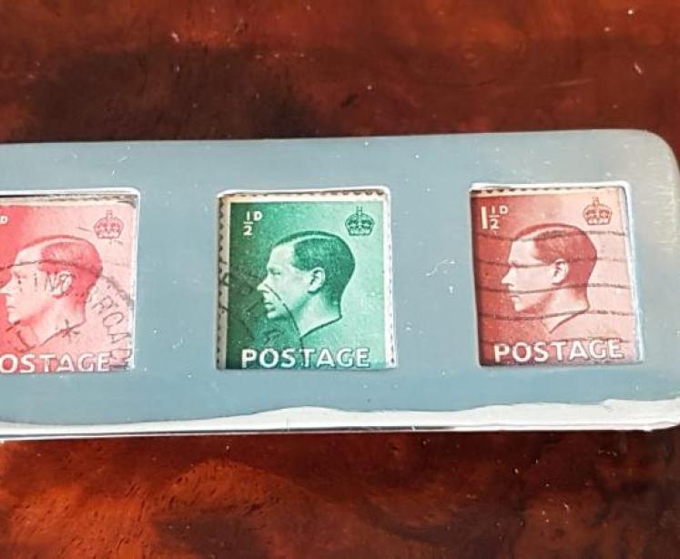 Victorian Silver Triple Stamp Box - Image 4