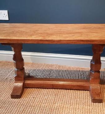 1950's Mouseman Coffee Table