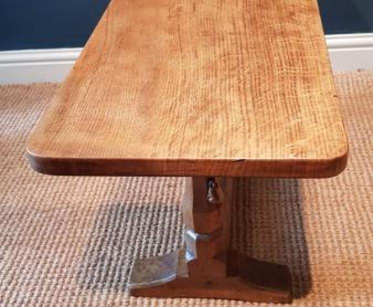 1950's Mouseman Coffee Table - Image 2