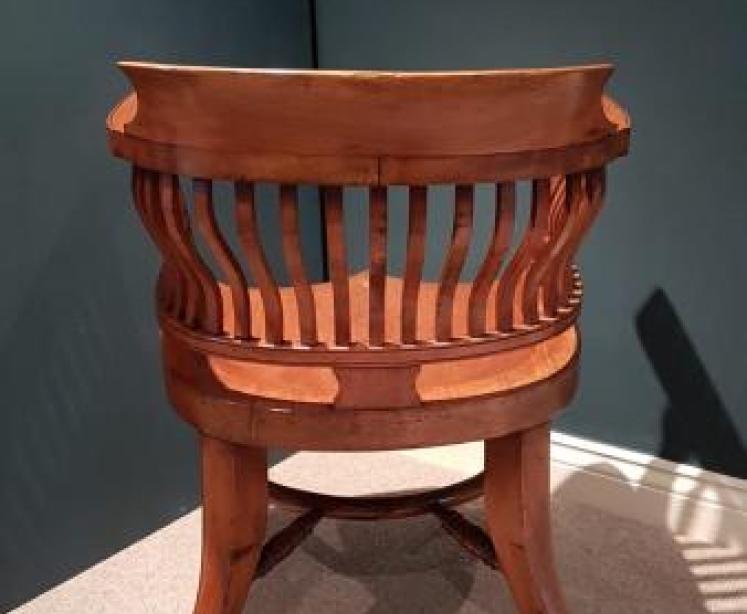 Top Quality Victorian Walnut Desk Chair - Image 3