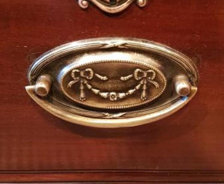 Pair Victorian Mahogany Bedside Chests - Image 3