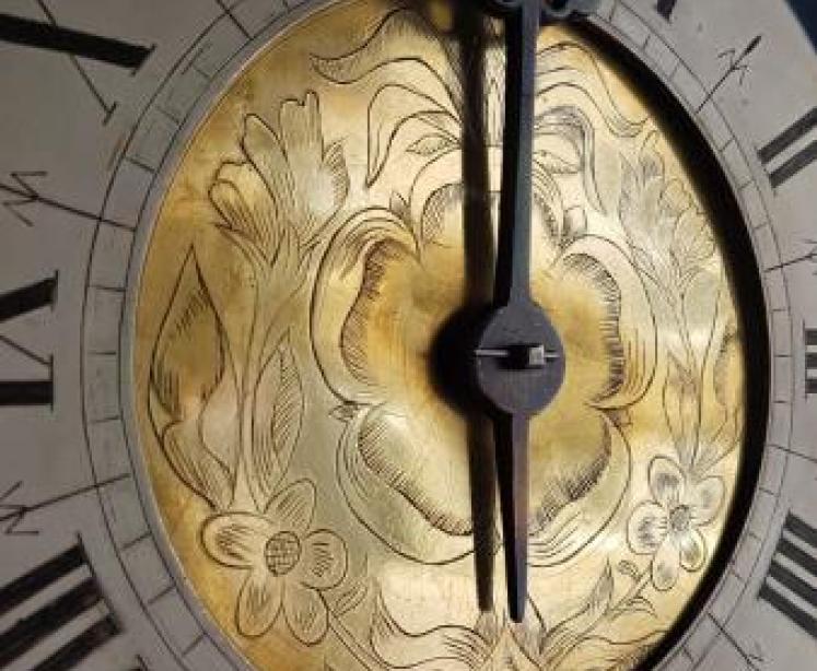 George II Antique Verge Lantern Clock - Image 4