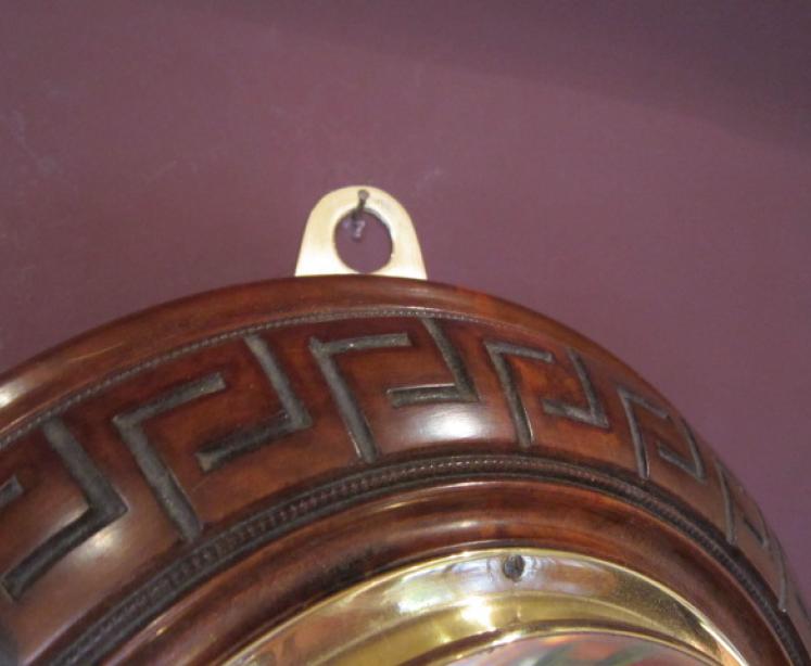 Superb Victorian Skeletonised Aneroid Barometer - Image 4