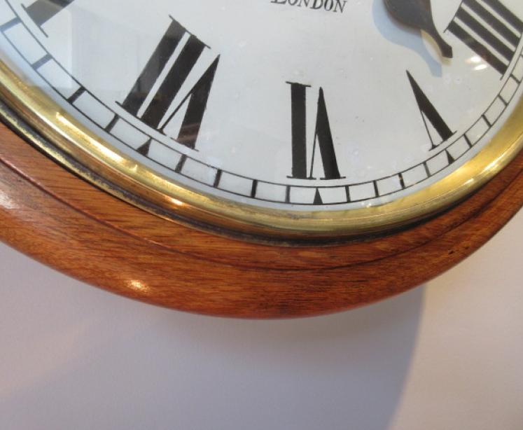 19th Century Maple & Co, London Fusee Wall Clock - Image 3