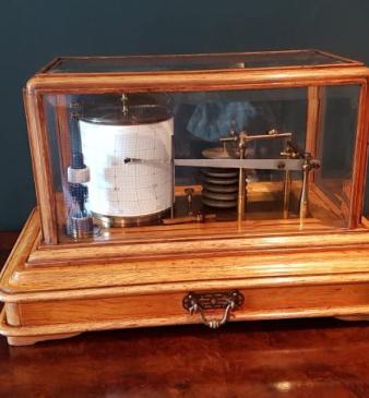 Superior Quality Antique Barograph