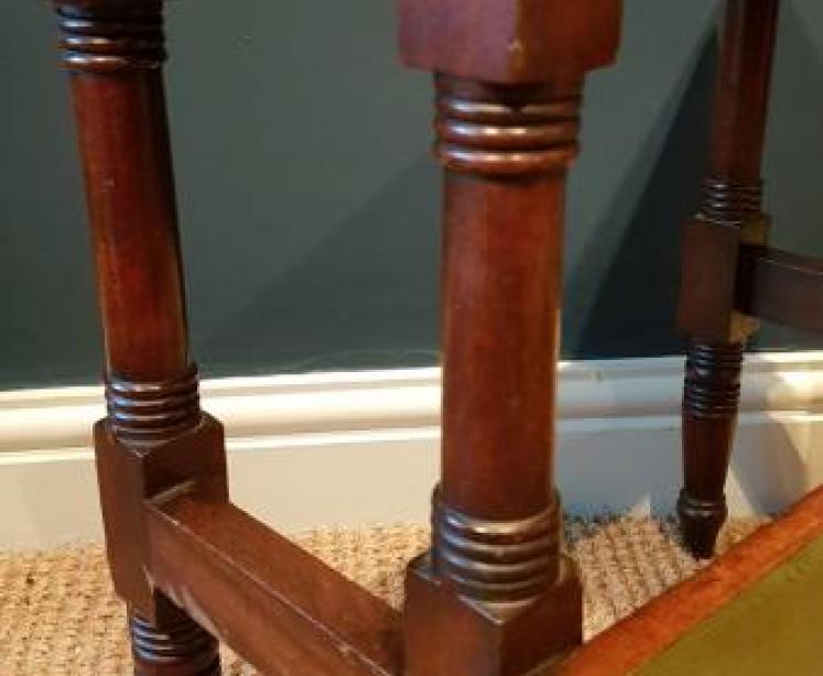 Set of Regency Mahogany Library Steps - Image 6