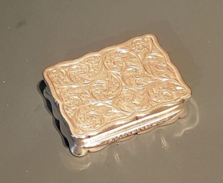 Victorian Chester Silver Snuff Box - Image 2
