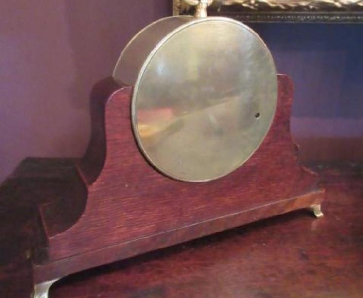 Late 19th Century Campaign Marine Barometer in Stand - Image 4