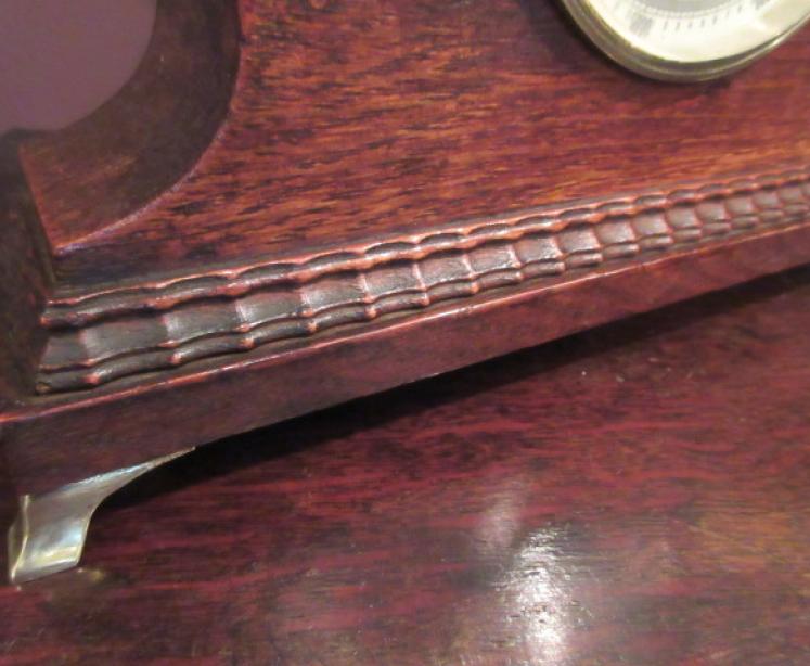 Late 19th Century Campaign Marine Barometer in Stand - Image 5