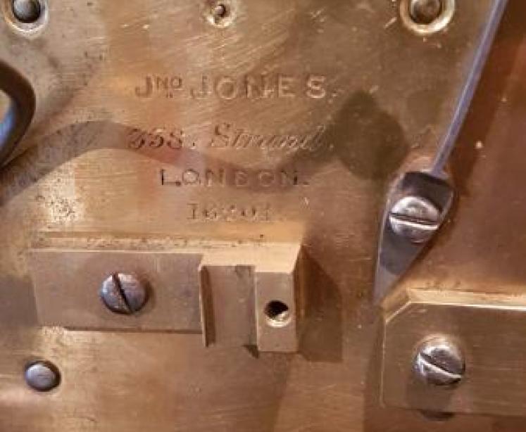 Fine William IV Rosewood Double Fusee Bracket Clock - Image 3