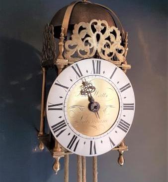 Very Original Georgian Period Lantern Clock 