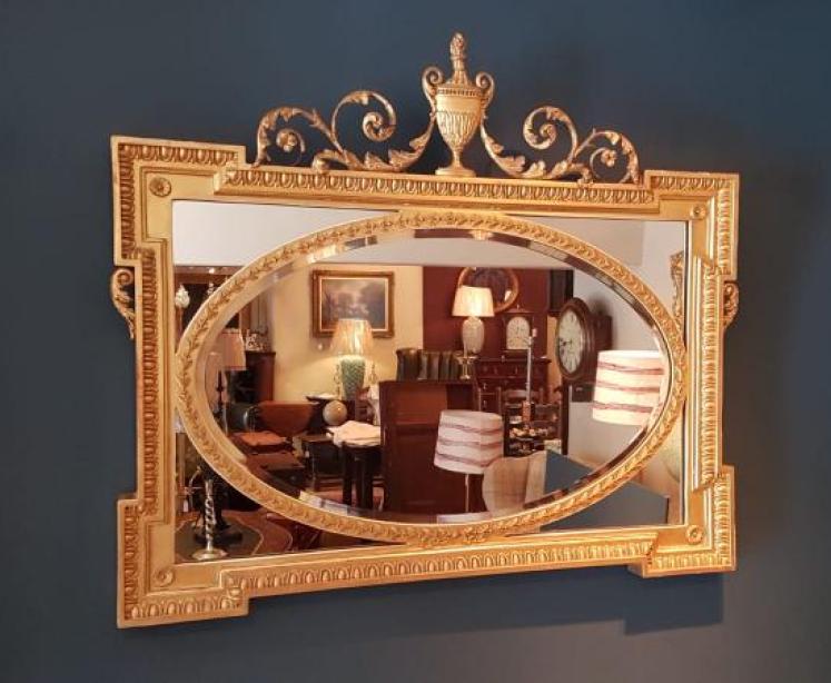 Superb Early Victorian Timber Gilt Mirror - Image 1
