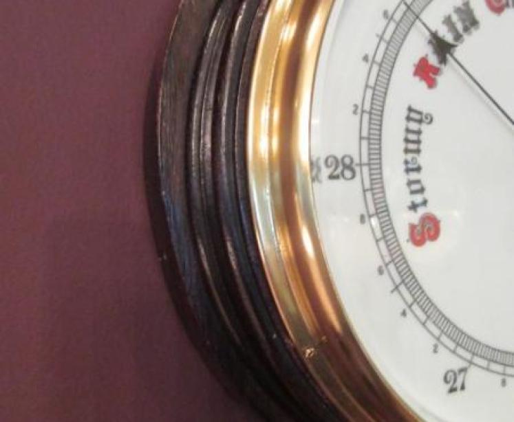 Antique Johnson of Hull Marine Barometer - Image 3