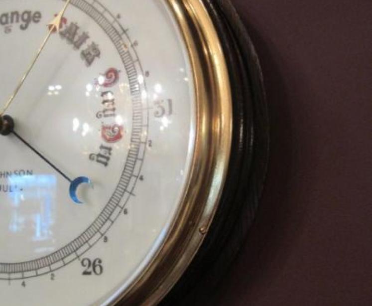 Antique Johnson of Hull Marine Barometer - Image 6