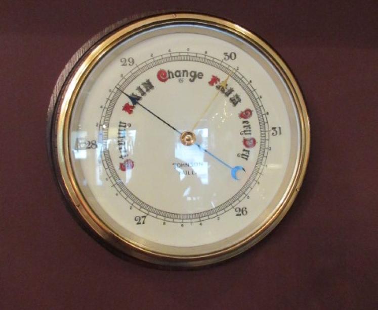 Antique Johnson of Hull Marine Barometer - Image 7