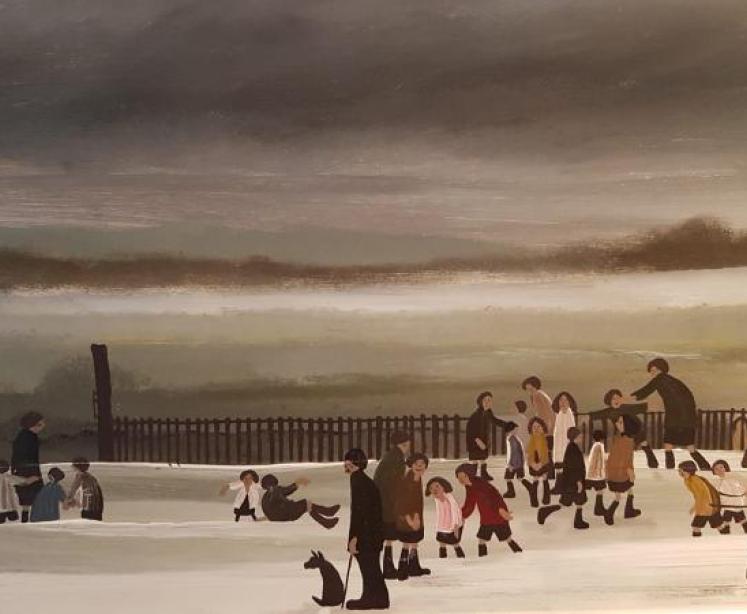 Superb Brian Shields Oil on board  - Image 3