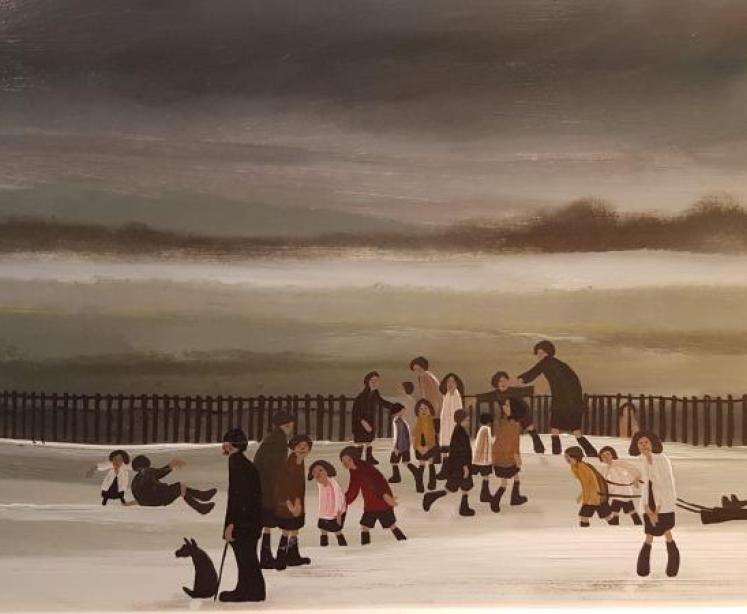 Superb Brian Shields Oil on board  - Image 6