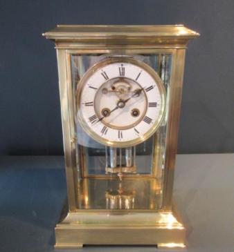 Superb 19th Century Paris Made 'Four Glass' Clock