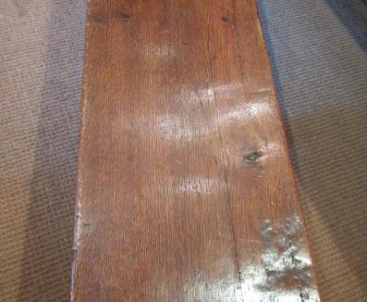 Pair of George III Period Oak Benches - Image 5